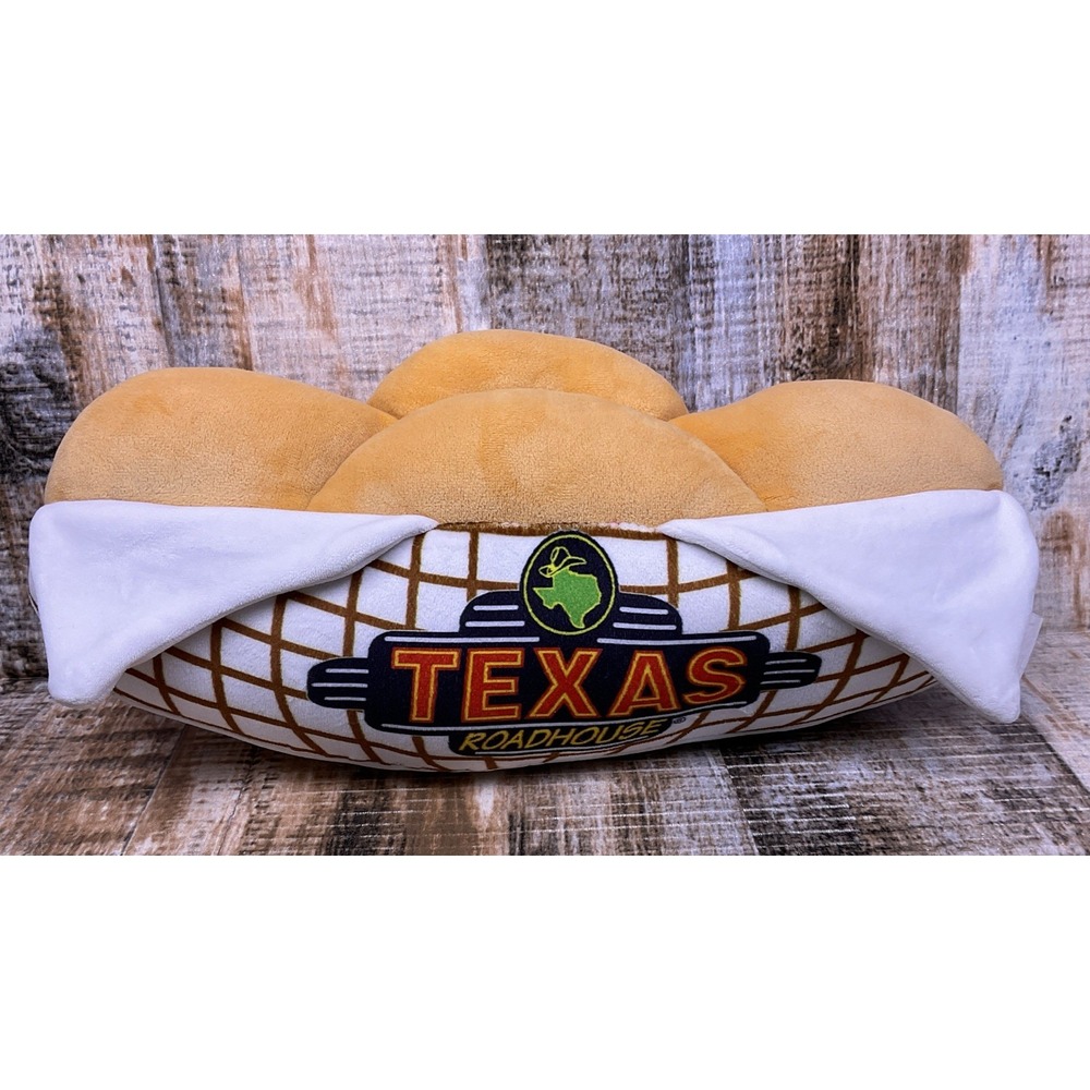 Texas Roadhouse Promotional Bread Basket Roll Plush
